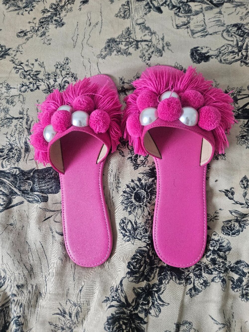 Hot Pink Ladies Sandals